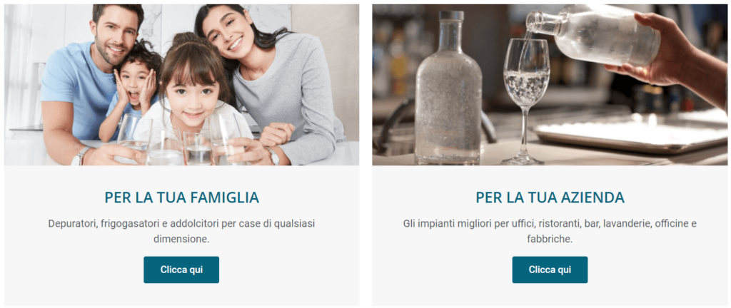 impianto idrico in comodato