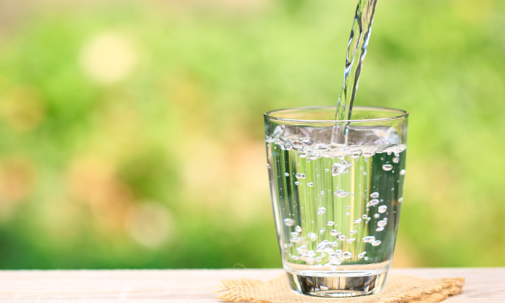 Acqua depurata per cucinare